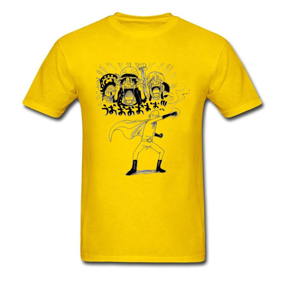 Saitama With One Piece - One Punch Man _yellow