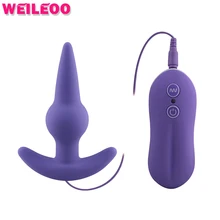 10 скорость vibrador анальный плагин вибрационный butt plug prostata массаж простаты массажер анальный вибратор гей секс игрушки для мужчин buttplug 3