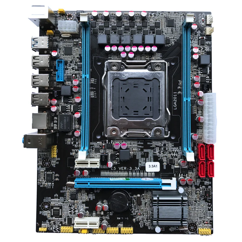 

100% OEM New X79 E5 3.3A Desktop Motherboard X79 LGA 2011 For I7 E5-V1 E5-V2 DDR3/ECC 32G USB3.0 All-Solid MATX On Sale