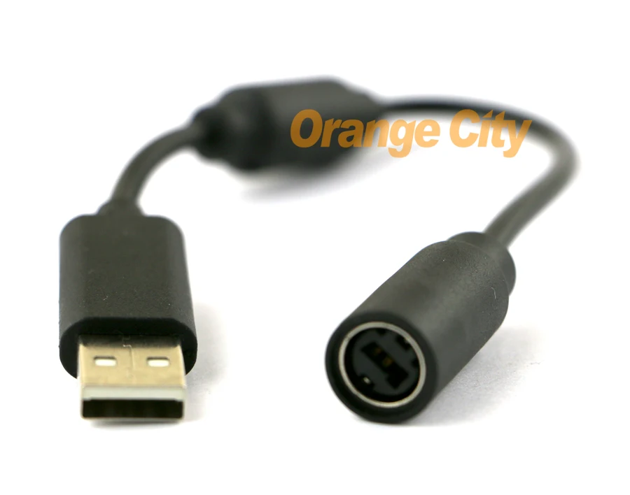 ChengChengDianWan USB кабель для подключения к xbox360 Xbox 360 проводной контроллера 5 шт./лот|adapter