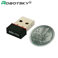 Высочайшее качество Ralink RT5370 150 Мбит/с 150 м USB 2,0 WiFi Беспроводной сетевую карту 802,11 b/g/n 2,4 ГГц сетевой адаптер XC1291