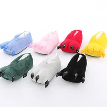 Huaraches/кроссовки; милые тапочки с забавными животными в виде лап; тапочки с героями мультфильмов; теплая мягкая плюшевая зимняя домашняя обувь; подходящие комбинезоны