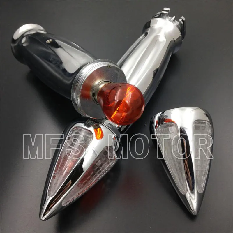 

For Harley Davidson Customs Dyna Softail 1'' Motorcycle Hand Grips Turn Signals