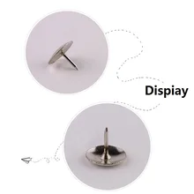 Высокое качество 500 шт./общая высокого качества металл thumb tack офиса pushpin сцены плакат Push Pin контакты