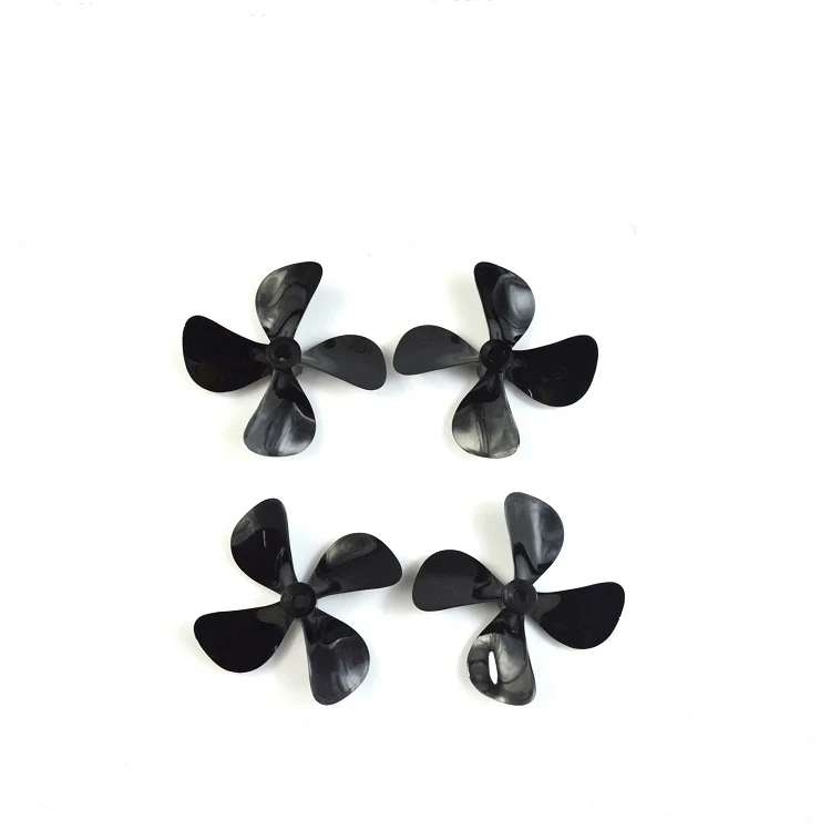 

1PC 4mm/5mm 4 Blades Propeller PC Positive/Reverse Outer Diamater 60mm Paddle for Simulation/Fishing Boat RC Bait