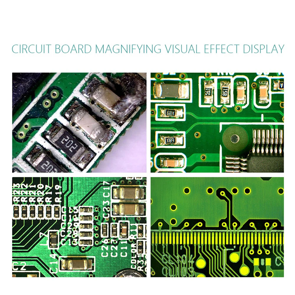 Портативный 800x3,6 MP, цифровой микроскоп 4," lcd USB эндоскоп микроскопическая лупа для промышленной пайки идентификационная проверка