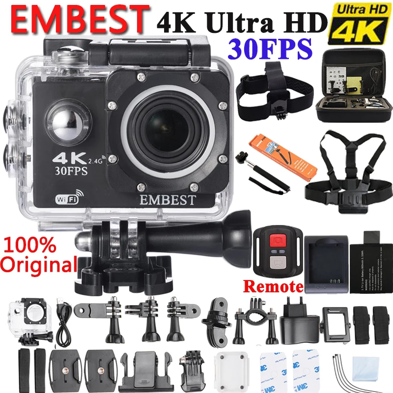 4K font b Action b font font b Camera b font Original F60 F60R Remote WiFi