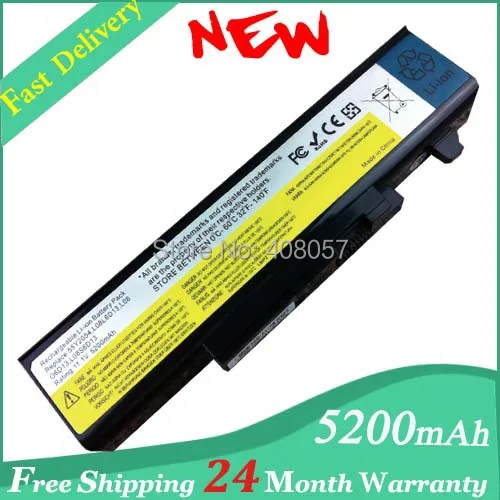 

Original Laptop Battery For Lenovo IdeaPad Y450 Y450A Y450G Y550 Y550A Y550P 55Y2054 L08L6D13 L08O6D13 L08S6D13