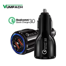 Быстрое Автомобильное зарядное устройство QC3.0 2,0 кабель для быстрой зарядки для samsung Xiaomi huawei sony Android адаптер зарядки данных планшет автомобильное зарядное устройство