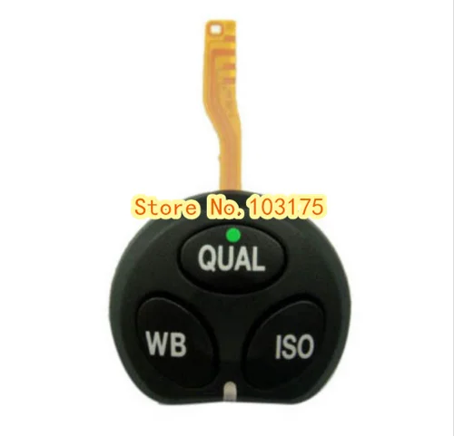 New Top Left QUAL WB ISO Button Key Replacement for Nikon