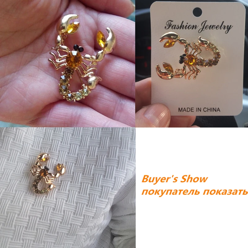 OneckOha декоративная брошь в виде животного свадебная булавка|brooch pins|jewelry broochscorpion