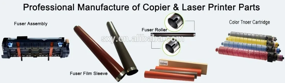 3pcs Fuser Pressure Lower roller For 