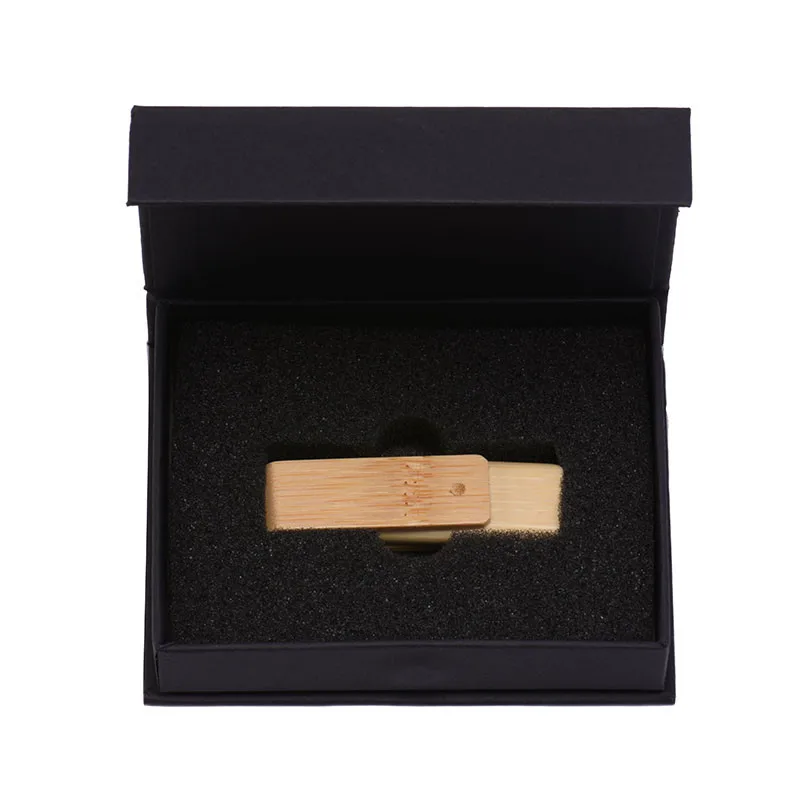 JASTER carbonized bamboo usb 2,0 4GB 8GB 16GB 32GB 64GB memory flash stick флеш-накопитель с пользовательской коробкой(более 10 шт. плата за логотип - Цвет: B