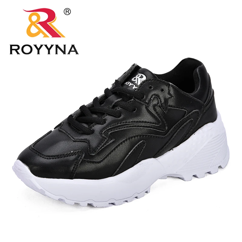 

ROYYNA New Popular Style Women Sneakers Shoes Delicate Design Female Casual Shoes Lace Up Platform Flats Comfortable Leisure