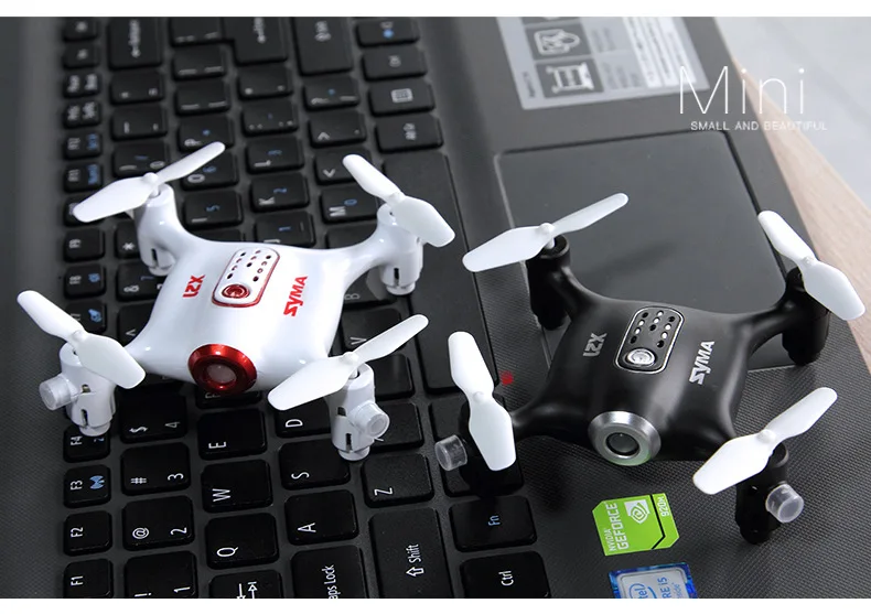 Syma oficial x21 mini zangão rc quacopter