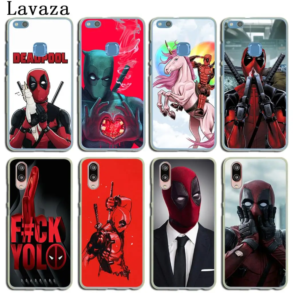 

Lavaza Marvel deed pool Deadpool Phone Case for Huawei P30 P20 P9 P10 Plus P8 Mate 20 Pro Lite Mini 2016 2017 P smart 2019 Cover