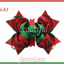 Новые 300 шт. 4." дюймов Нобби волос Луки клип девушка волосы бутик волосы луки