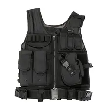 SZ-LGFM-Outdoor Military Tactical Army Polyester Airsoft War Game Hunting Vest for Camping Hiking