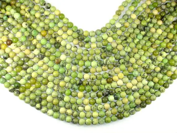 Chrysoprase Beads, 8mm Round Beads, 15.5 Inch, Full strand, Approx 48 beads4