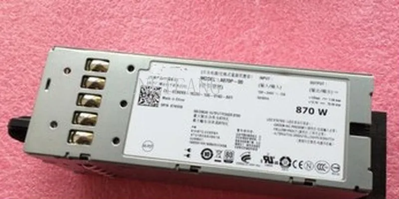 

Free shipping100% working server power supply For R710 VT6G4 0VT6G4 870W Fully tested