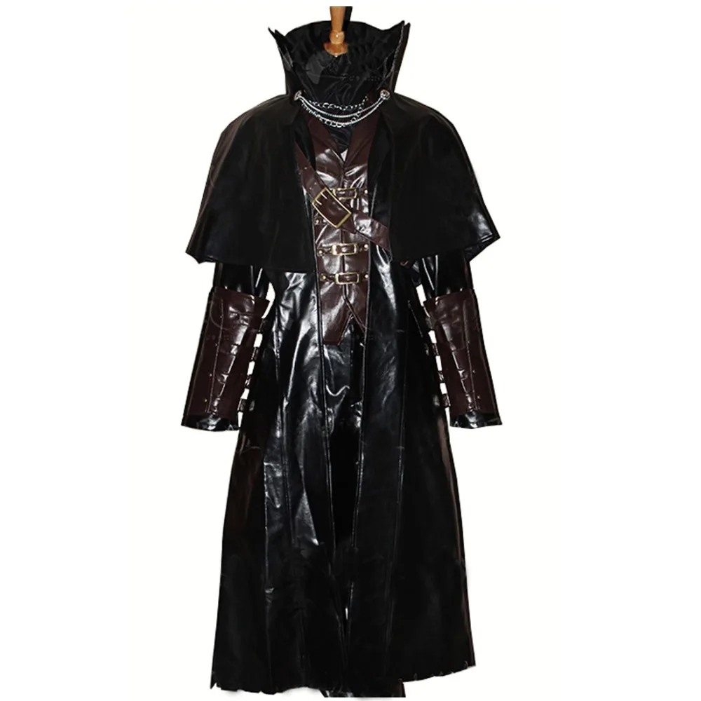 2019 Bloodborne Mantello Cappotto Gilet Camicia Completo Completo Per Uomo Gioco Halloween Cosplay Costume Su Misura Nuovo Arrivo