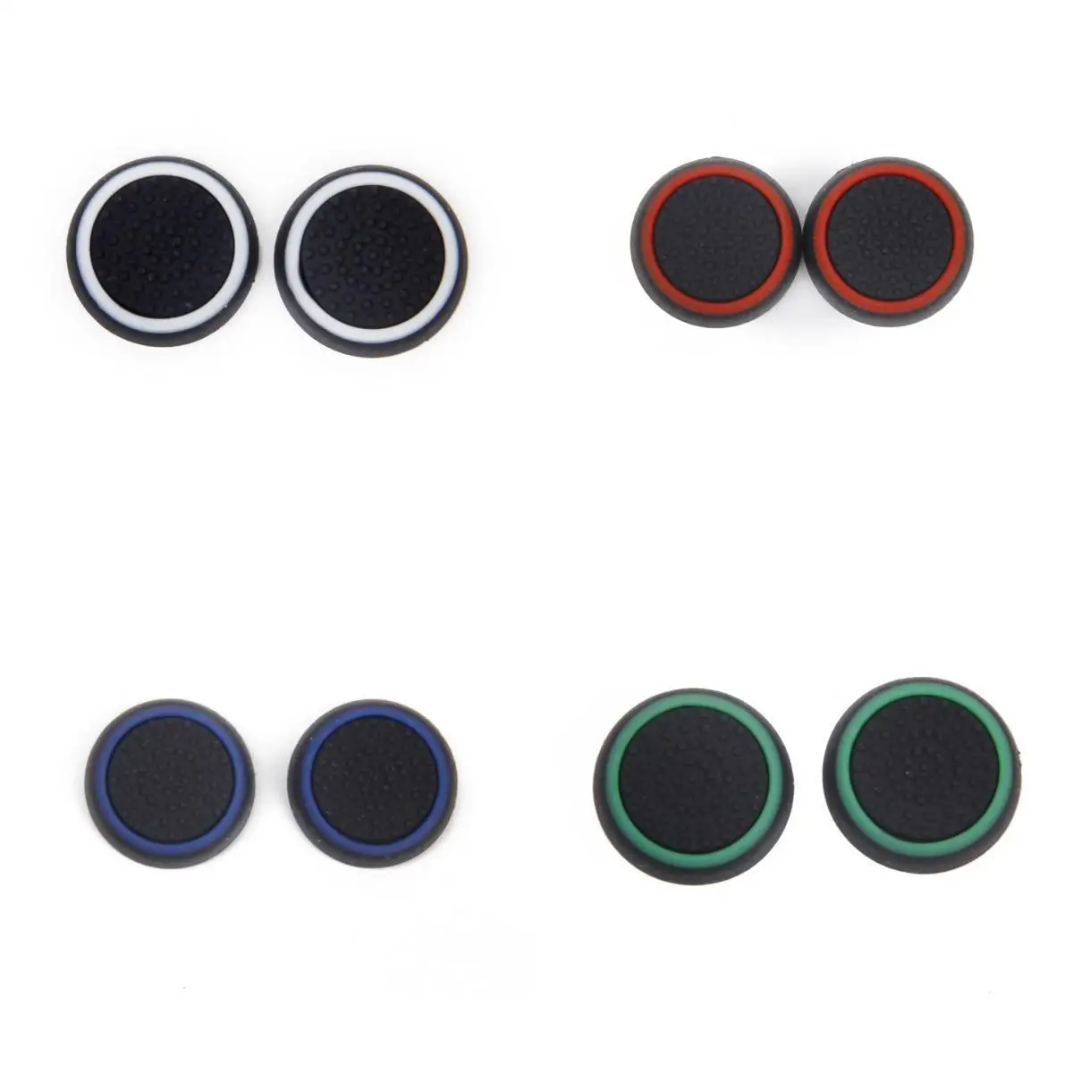 

New Arrivals 2015 4 Pairs Joystick Caps Cover for PS4 PS3 PS2 Controller