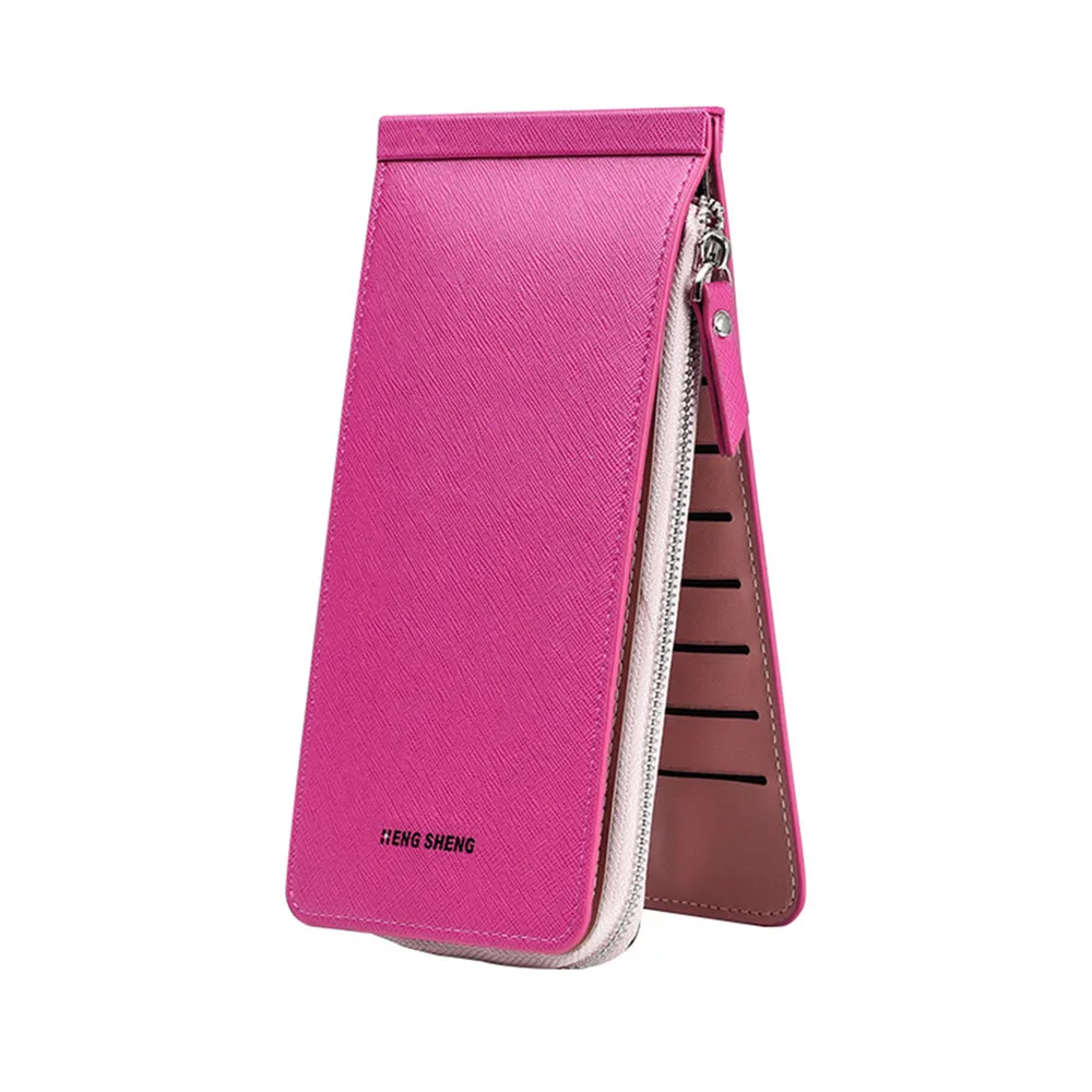 THINKTHENDO модный дизайнерский кошелек длинный кредитный держатель для карт чехол для телефона сумочка Сумочка для леди женщин мужчин с 26 держателем для карт - Цвет: as picture