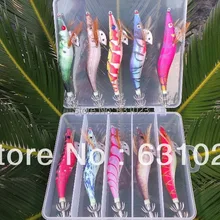 MR OCTOPUS 10 шт. рыболовная приманка, крючок для наживки. Крючок в виде кальмара, 3,5#, 13,5 см 21 г, упакован в коробку, 1-10