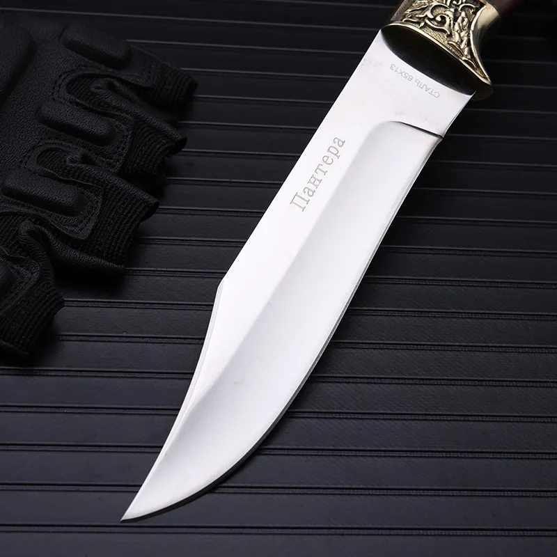 2016 Sale Rushed Navajas Outdoor Small Straight Knife Self-defense Wild Wilderness Survival The Folding Fruit Cutter With Figure