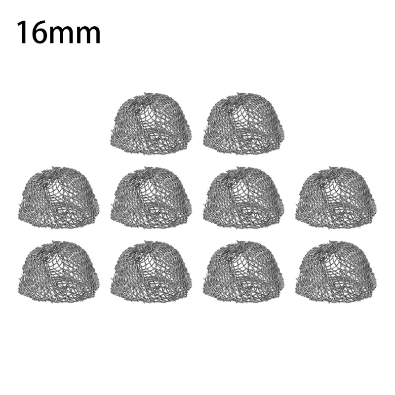 10 шт. табачная курительная трубка металлический фильтр экран стальная сетка в оправе купол Бонг встряхнуть Oct15 и Прямая поставка - Цвет: 08