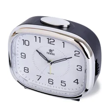 POWER Brand Digital Alarm Clock Quartz Snooze Movement Alarm Clock Modern Timer Silent Desktop Table Clock Bell Ring