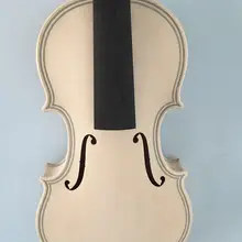 Новая 5 струн 4/4 белая скрипка модель Маджини нелакированная скрипка