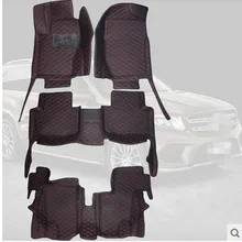 Хорошее качество! Специальные коврики для Mercedes Benz gls 63 7 мест водонепроницаемые коврики для автомобиля для GLS63