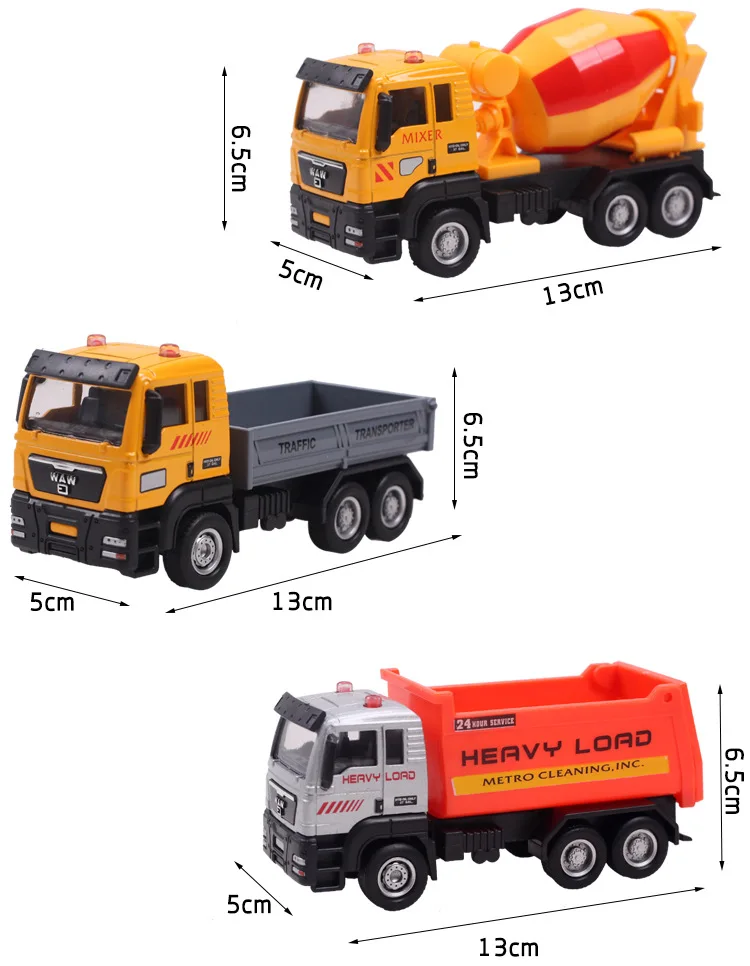 Перевозчик автомобиль мусоровоз агитатор грузовик пожарный автомобиль Транспорт модель автомобиля игрушка подарок для мальчика Дети