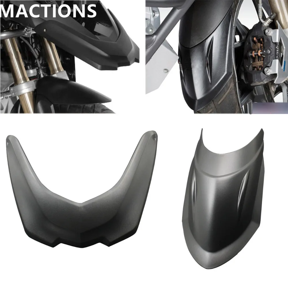 

1 Set Motorcycle Front Mudguard Fender Rear Extender Extension For BMW R1200GS LC 2013-2016, R1200GS Adventure 2014-2016