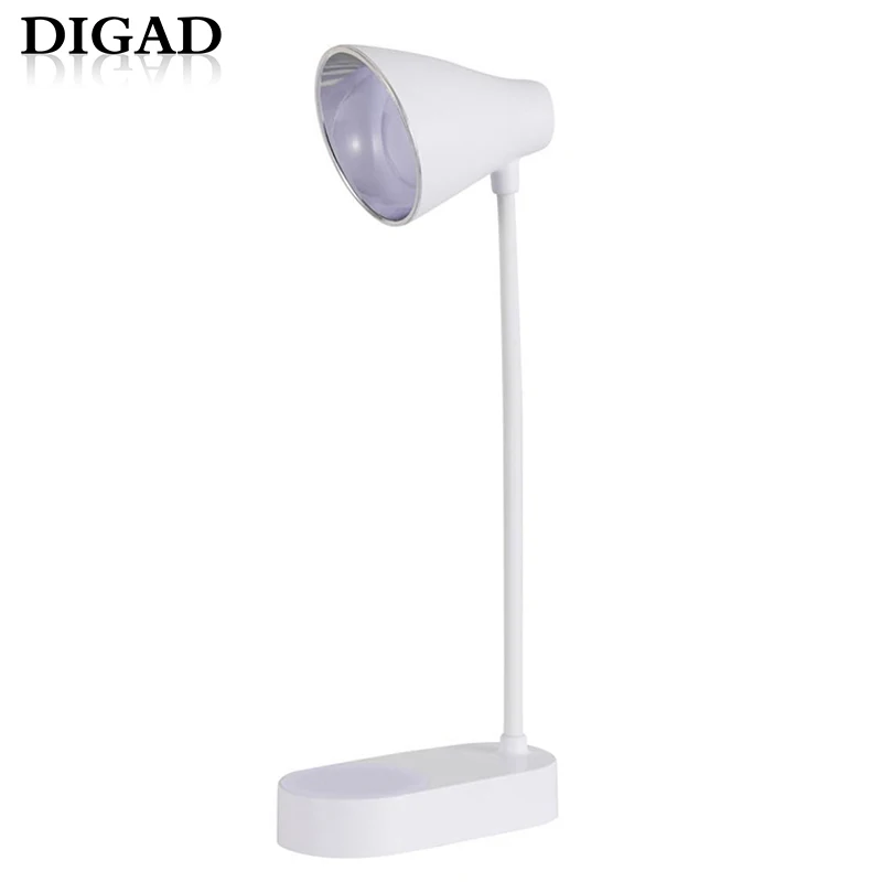 

New 2018 Stepless dimming Eye protection Desk Lamps USB Rechargeable LED Desks Table Lamp Reading Light Touch Switch Desk Lamps