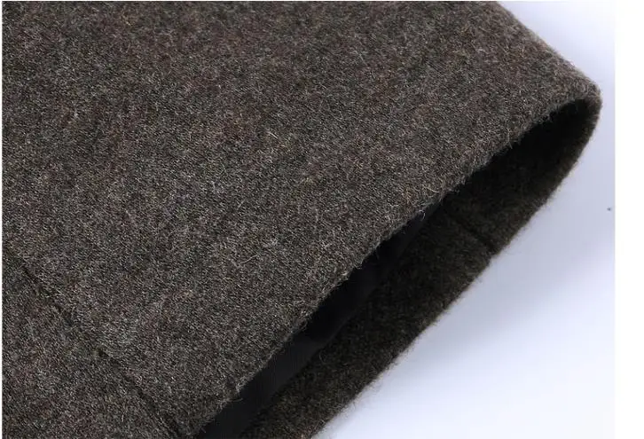 BATMO Новое поступление осенне-зимний высококачественный шерстяной Тренч для мужчин, мужское шерстяное пальто, большие размеры