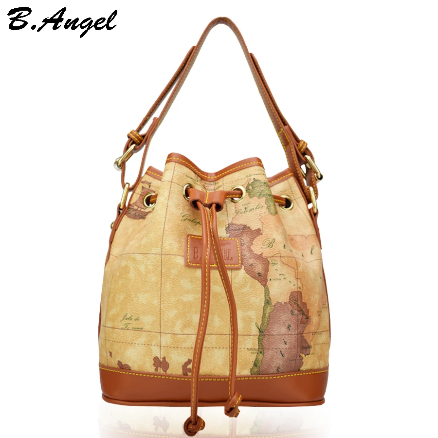 Online High Quality World Map Women Bag Fashion Messenger Online High Quality World Map Women Bag Fashion Messenger Bags Special Bucket Casual Handbag Aliexpress Mobile