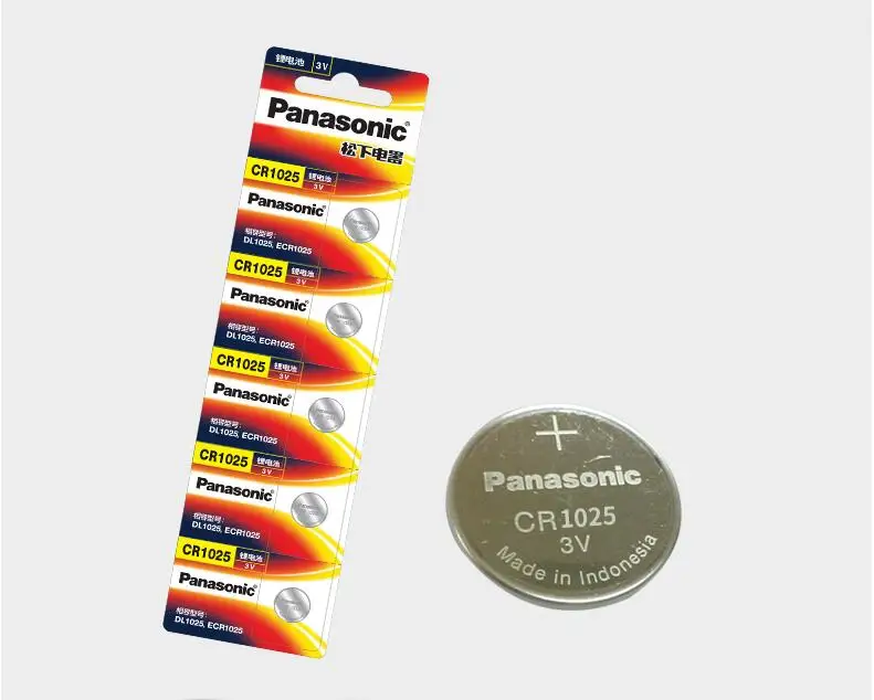 10pcs/lot New Original Panasonic CR1025 CR 1025 3V Lithium Button Battery Coin Cell Batteries 10pcs/lot New Original Panasonic CR1025 CR 1025 3V Lithium Button Battery Coin Cell Batteries