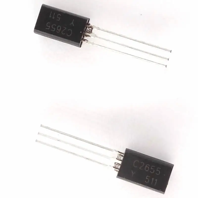 MCIGICM 2000pcs C2655-Y 2SC2655 C2655 in-line triode transistor TO-92L 2A 50V NPN