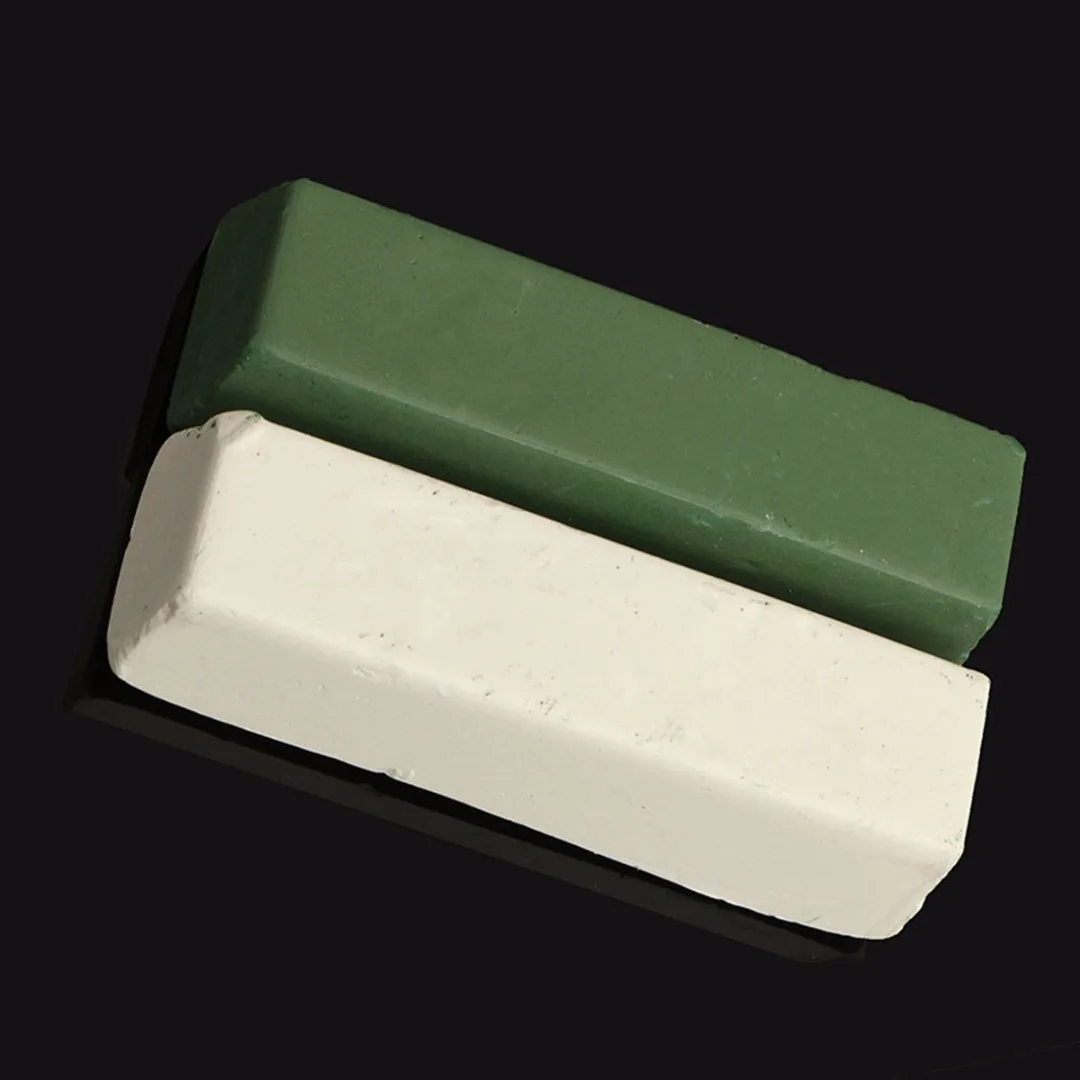 White / Green Metal Brass Grinding Abrasive Polishing Compound Paste Wax Buffing Polish Tools Hot Selling
