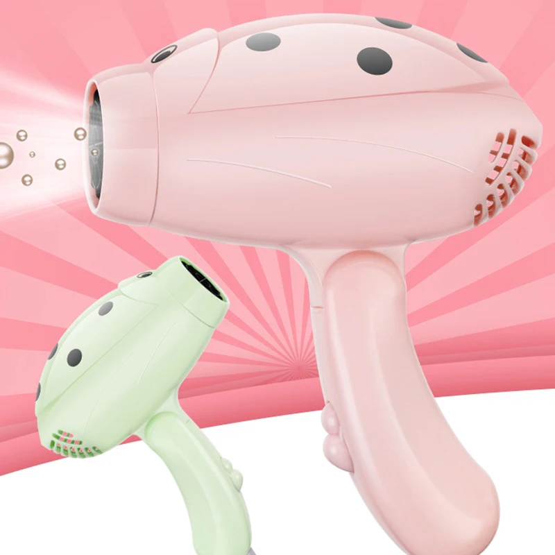 750W Mini Silence Foldable Adjustable Hair Dryer for Child Home Student Radiation Protection
