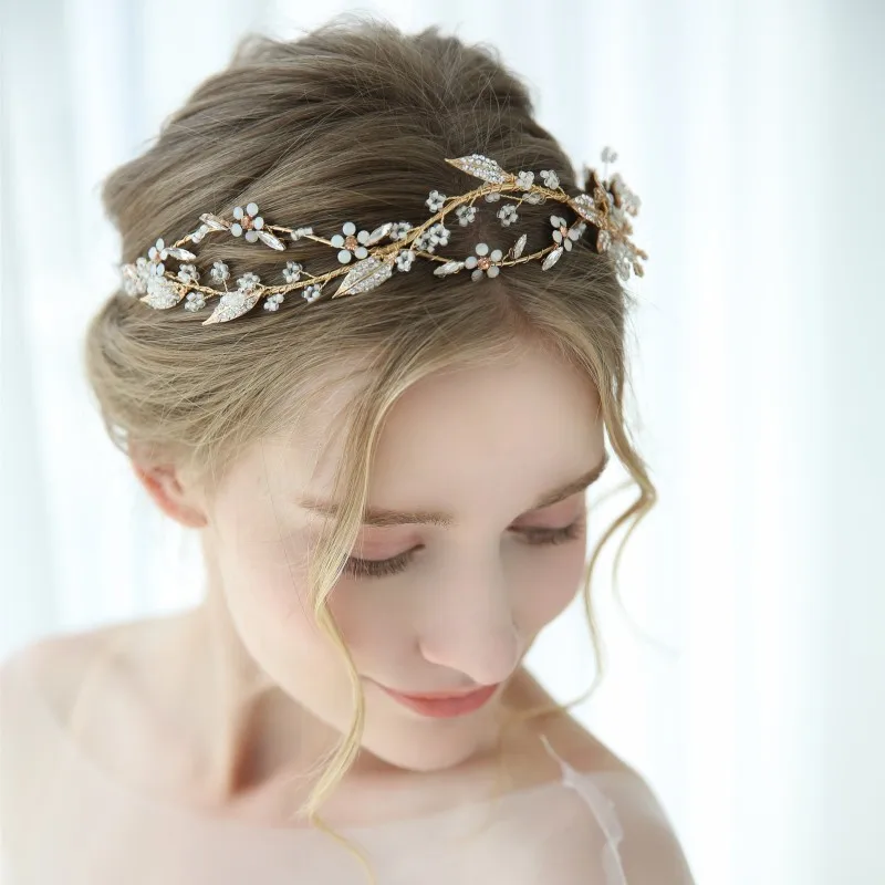 acessórios floral feminino headpiece nupcial hairband