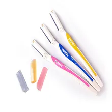 5 шт./лот моющийся бритва для бровей Триммер Shaper бритва для бровей для удаления волос инструмент для макияжа бикини линия тела Триммер для волос