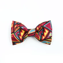 Мужской галстук-бабочка мужской ретро британский стиль граффити Печать воротник цветок женский свадебный корейский галстук бабочка