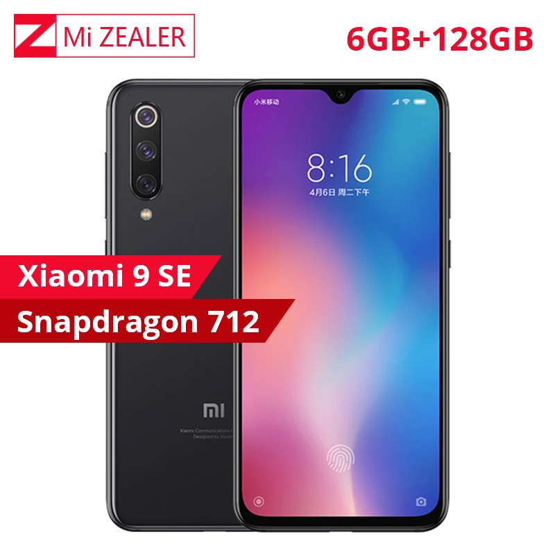 Оригинальный Xiaomi Mi 9 SE мобильный телефон 5 97 &quot6 ГБ оперативная память 128