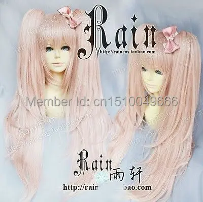 

FREE SHIP>>>Danganronpa Dangan-Ronpa Junko Enoshima Cosplay Wig with ponytails