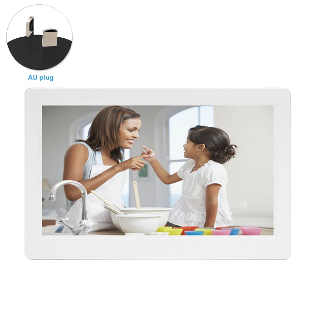 

1920x1080 Remote Control Clock Video Player MP3 High Definition 11.6 Inch Wall Mounting Photo Frame Photo Studio Digital
