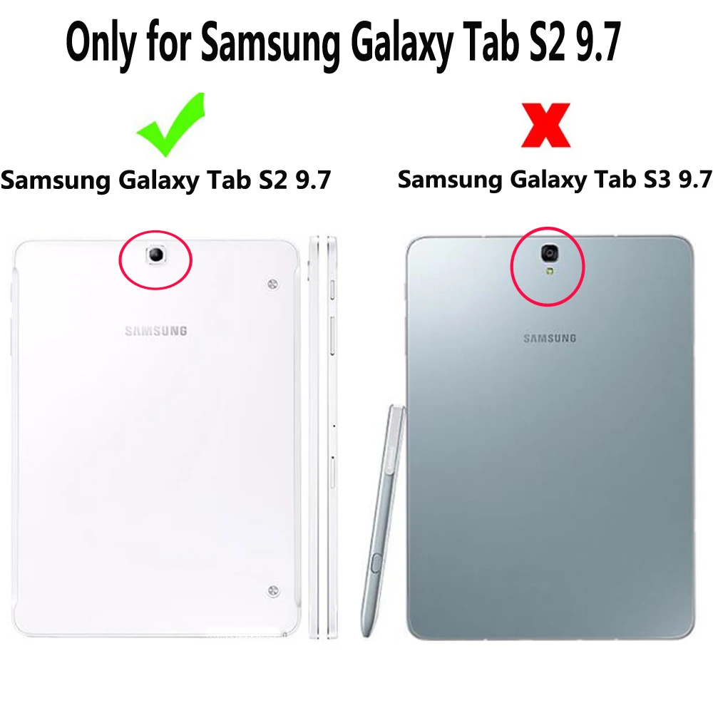 Detach Беспроводная клавиатура Bluetooth чехол для Samsung Galaxy Tab S2 9,7 T810 T815 T813 T819 с защитной пленкой для экрана