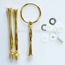 50 наборов/bag.4, в ассортименте 3 цвета ярусный Торт плиты Стенд центра подставки для удочек торт платформа-крепление с сильным кругом дизайн